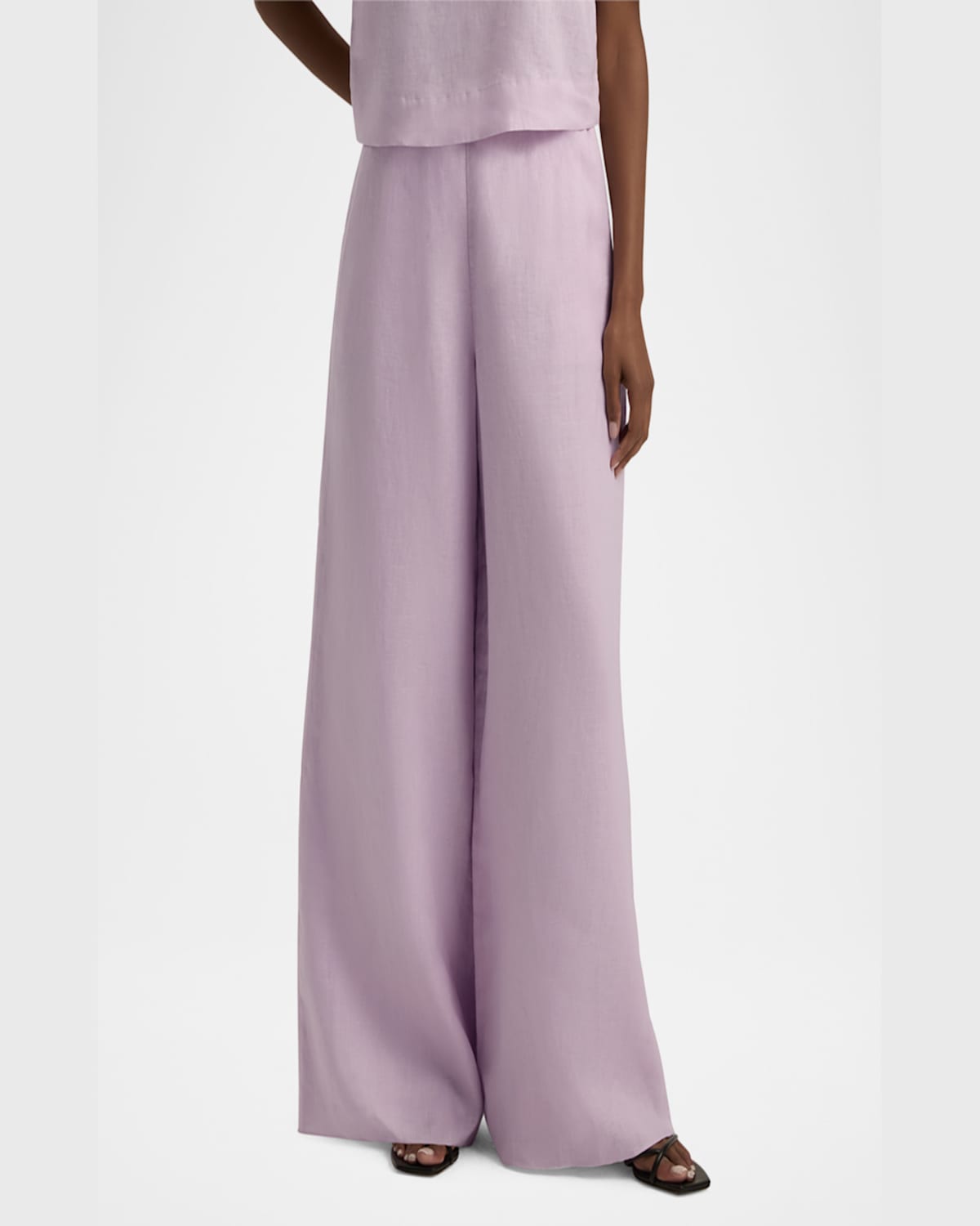 FAVORITE DAUGHTER WIDE LEG LINEN PANTS 