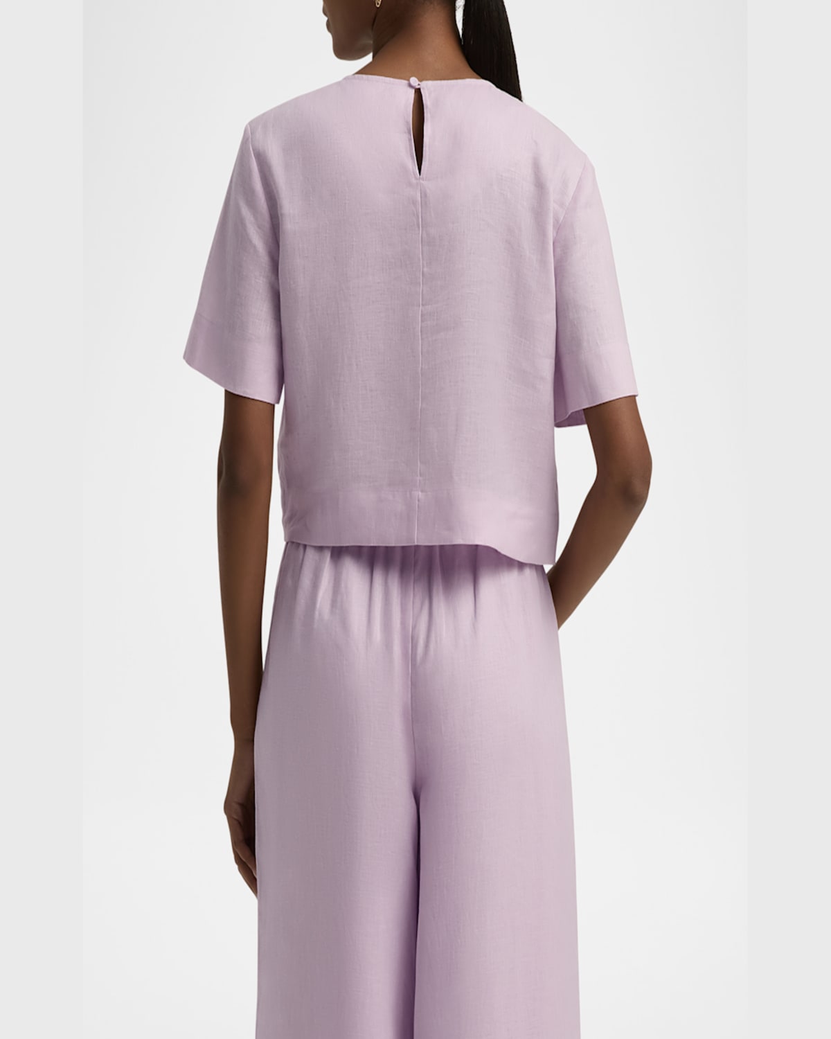 Shop Favorite Daughter The Easy Breezy Top In Wisteria Musk