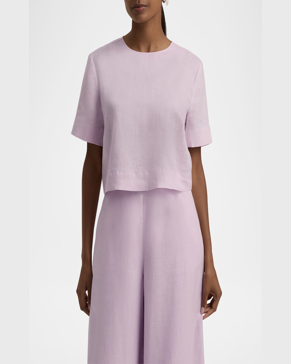 Shop Favorite Daughter The Easy Breezy Top In Wisteria Musk