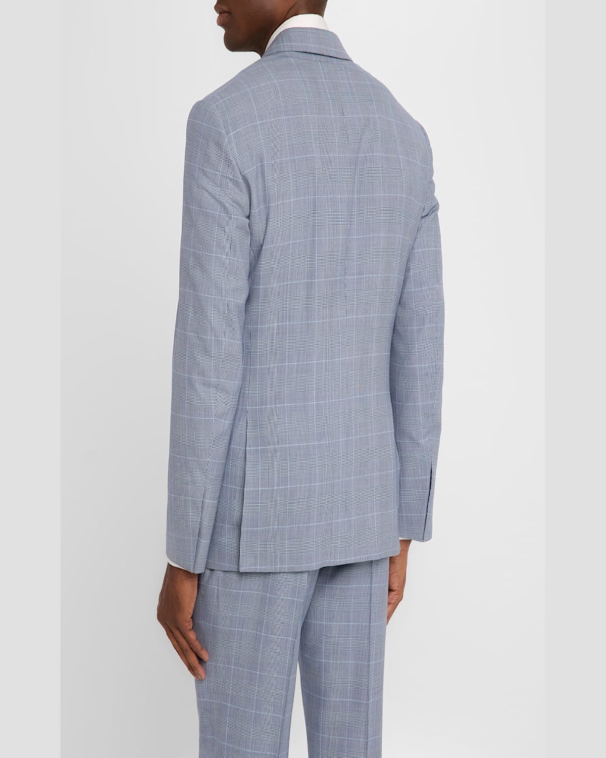 Ralph Lauren Men's Kent Hand-tailored Glen Plaid Suit In Navy