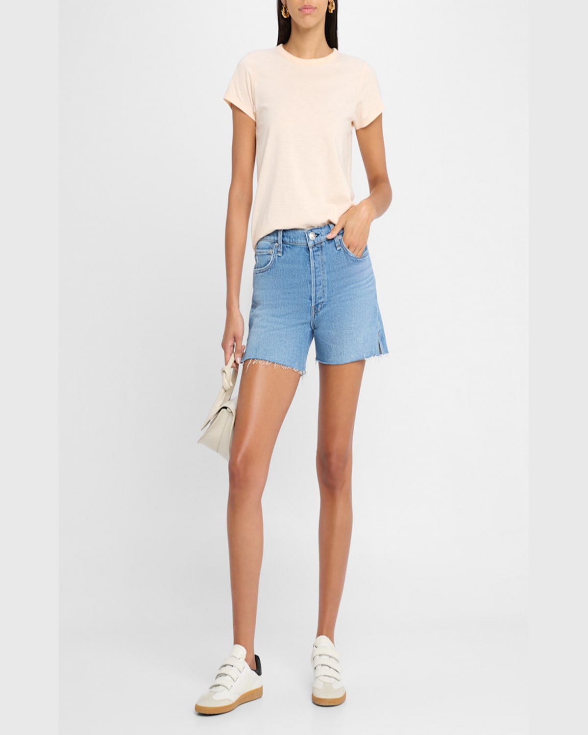 Rag & Bone Vintage Cut-off Denim Shorts In Peekskill