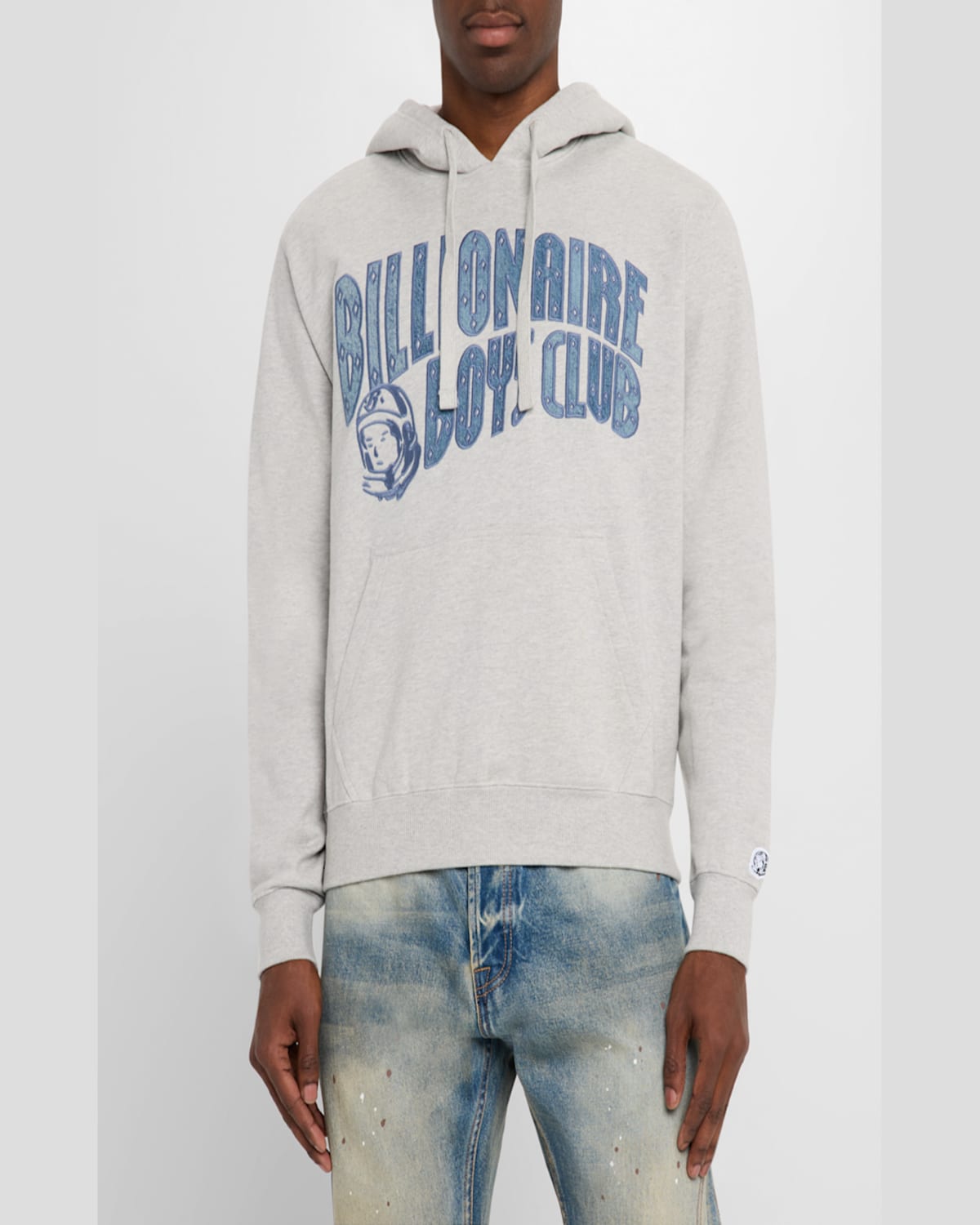 BILLIONAIRE BOYS CLUB MEN'S ARCH APPLIQUE HOODIE