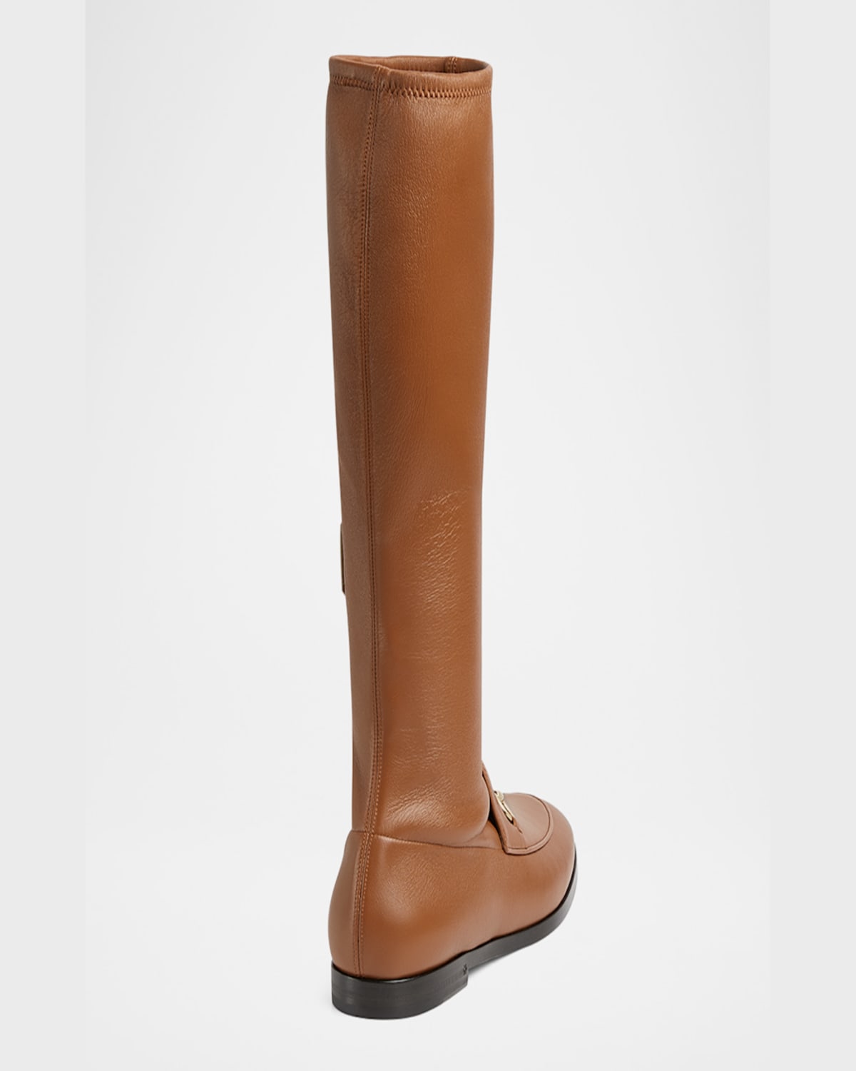 Gucci Jordaan Nappa Knee-high Boots In Sundial