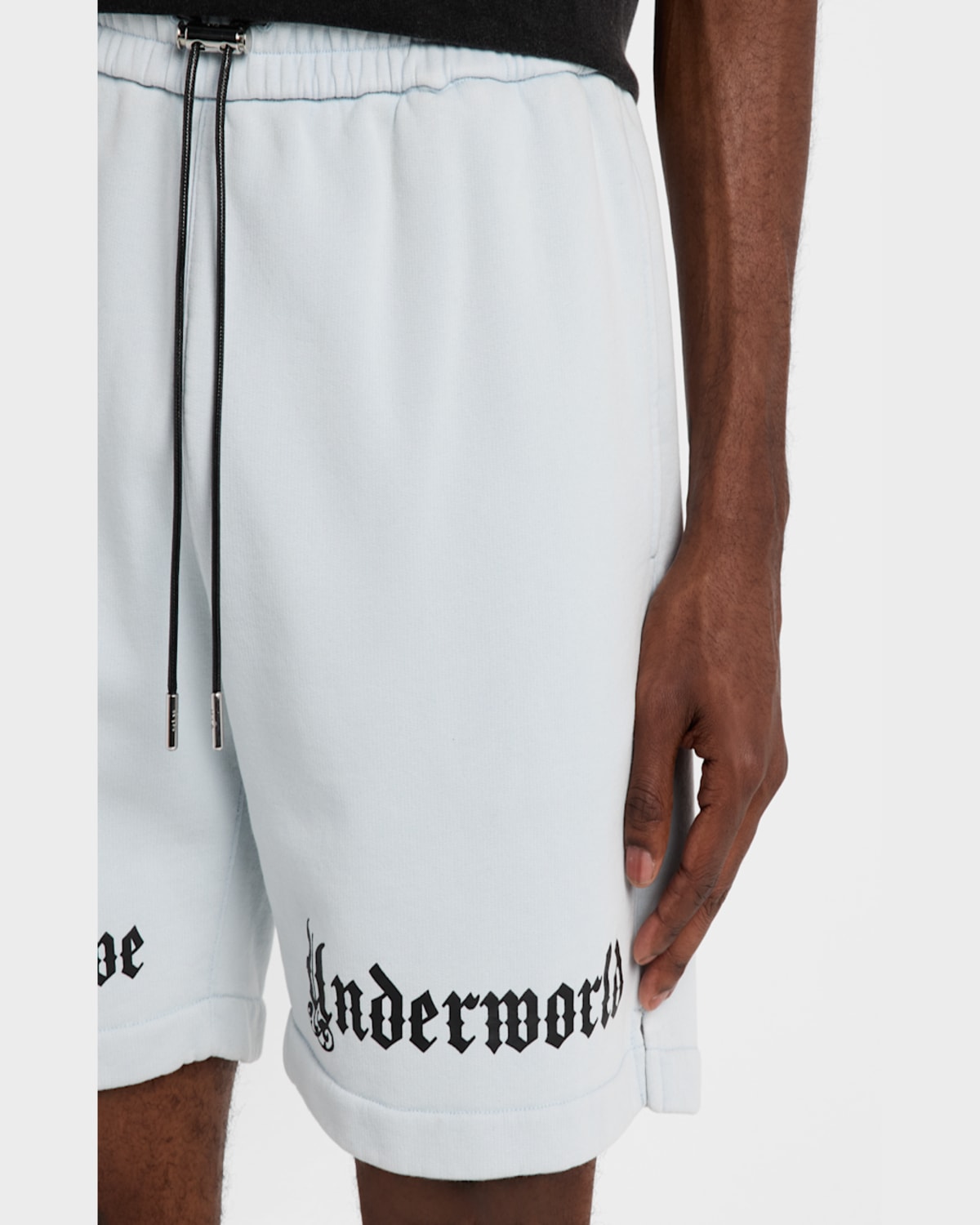 Rta Men's Clyde Sweat Shorts In Spirit Bl  Undrwl