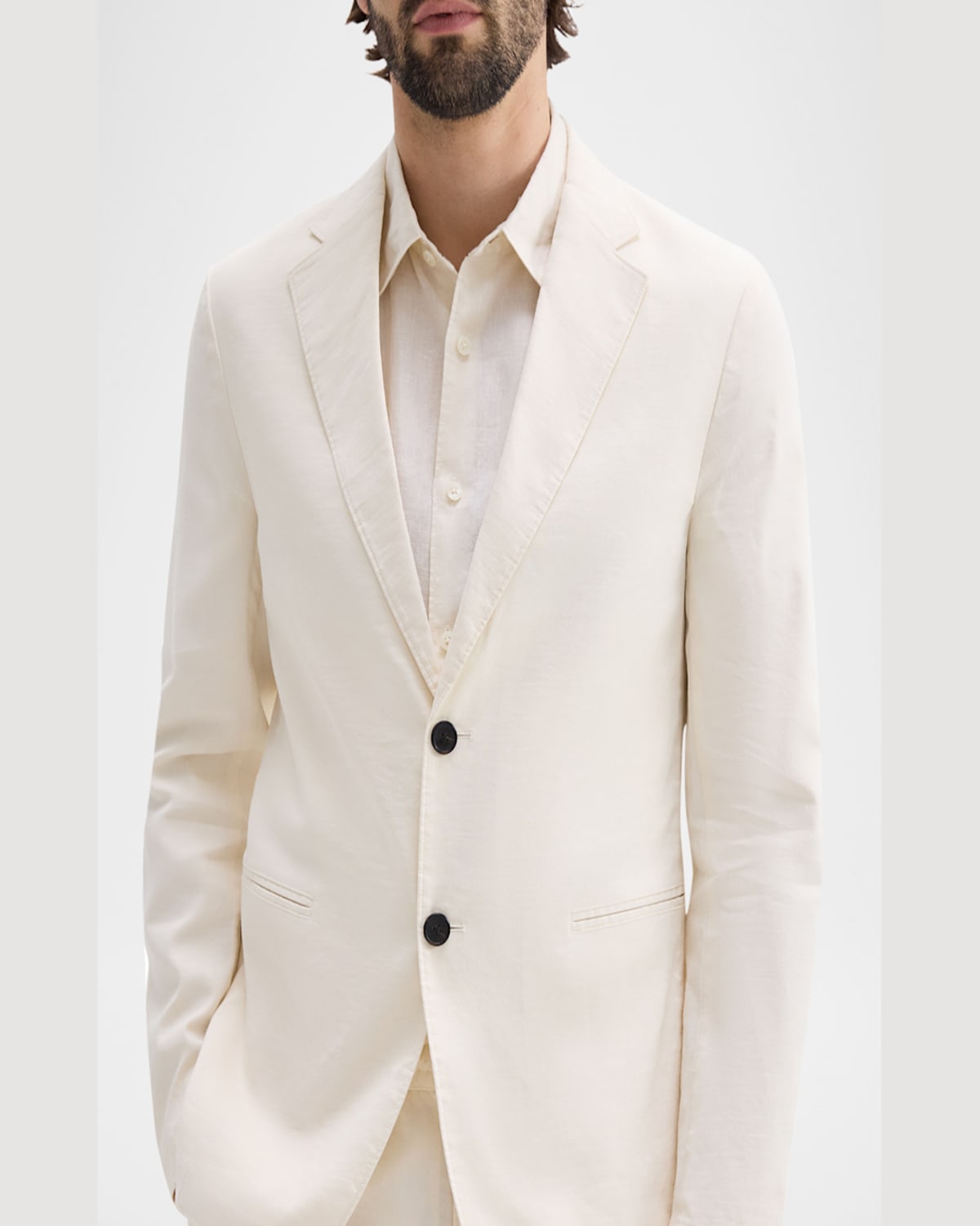 Theory Clinton Regular Fit Jacket In Egsh