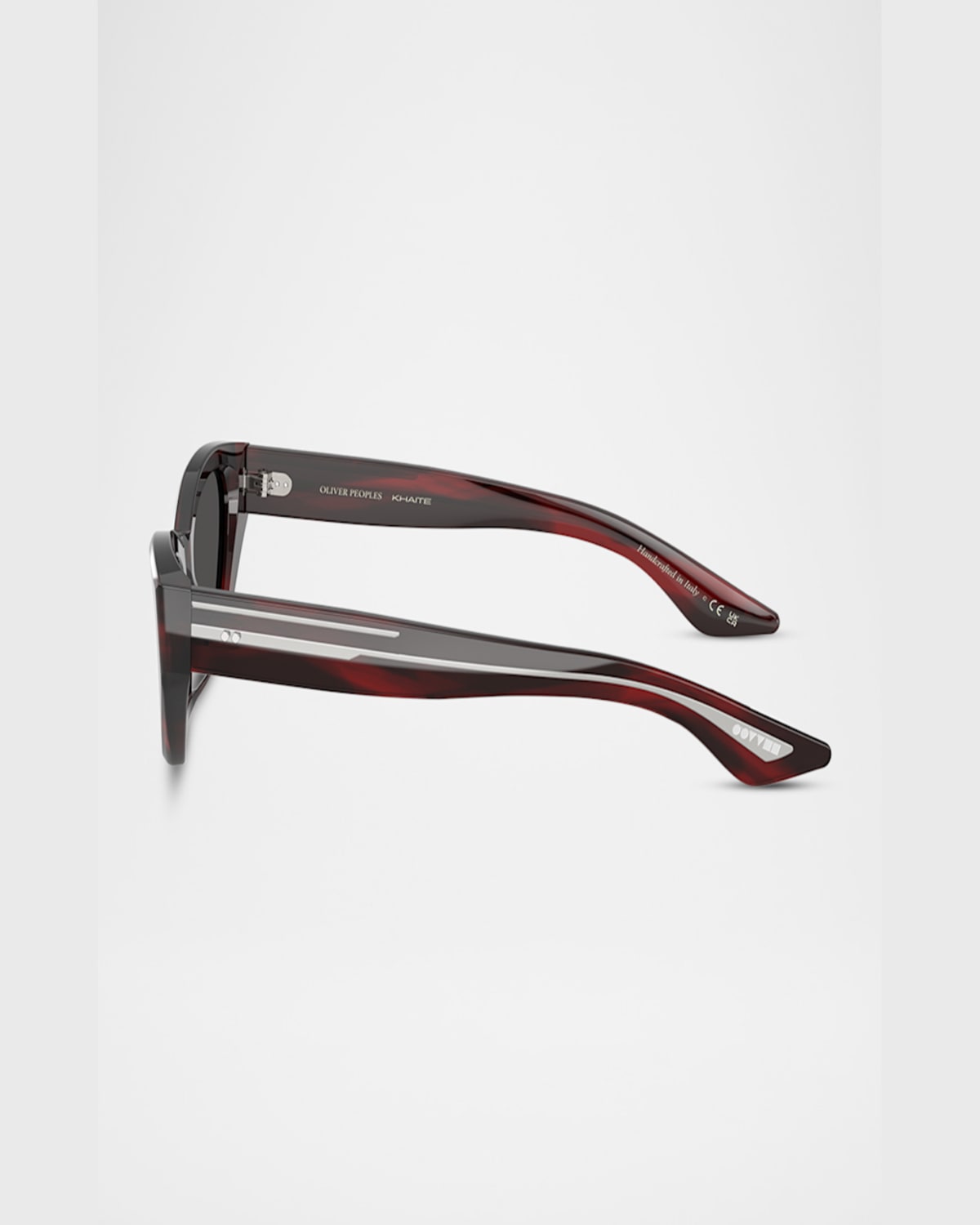 Khaite 1961c Acetate Cat-eye Sunglasses In Grey