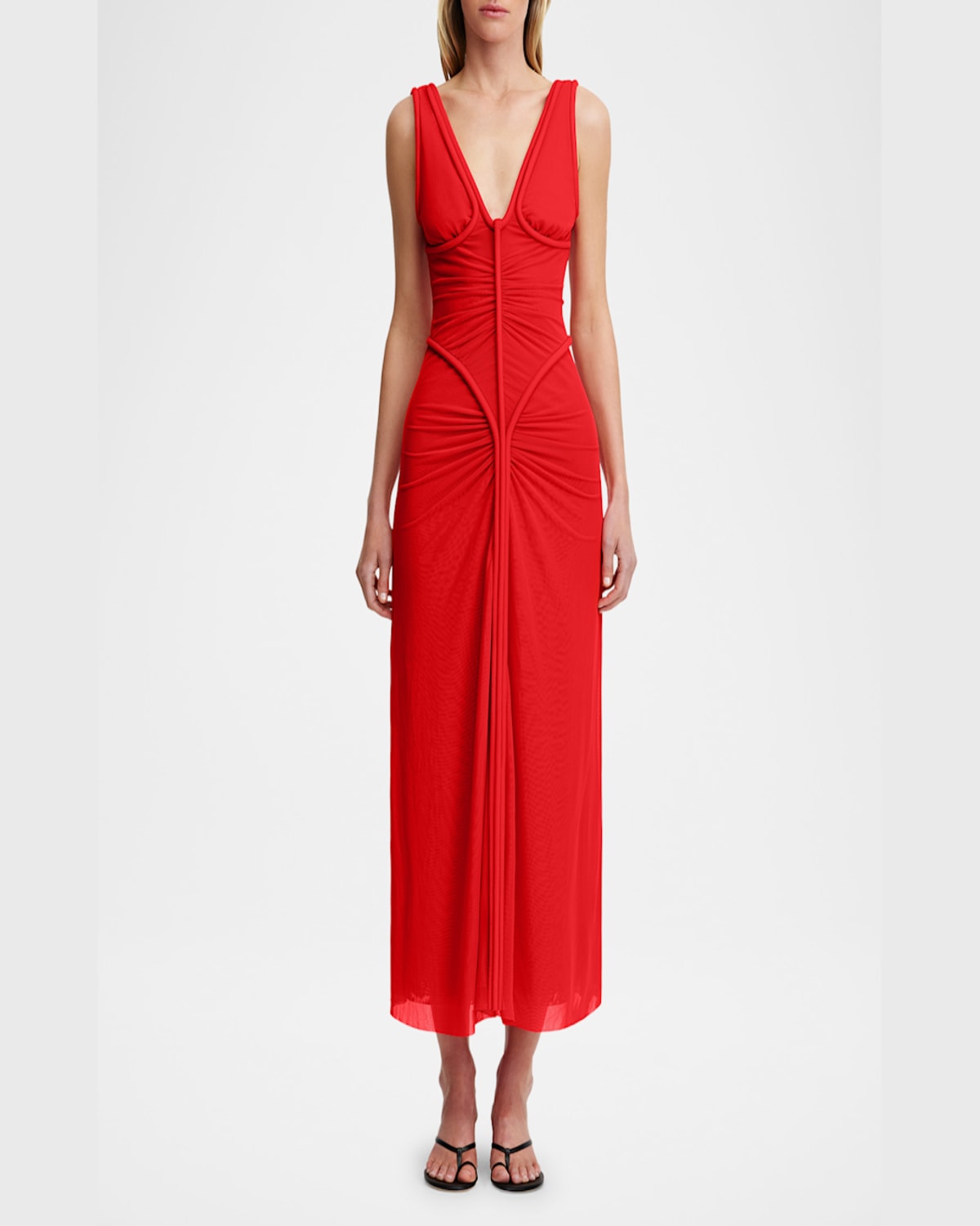 SIGNIFICANT OTHER TILLIE 3D PIPING DRESS 