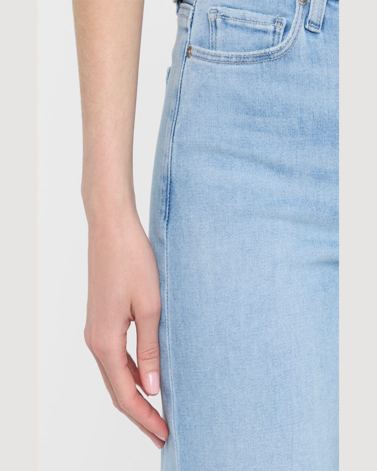 PAIGE ANESSA RAW HEM JEANS 