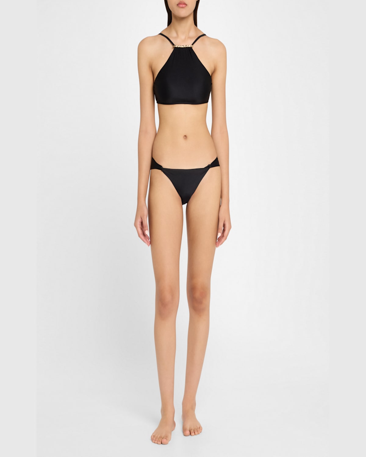 Lenny Niemeyer Loop Bikini Bottoms In Black
