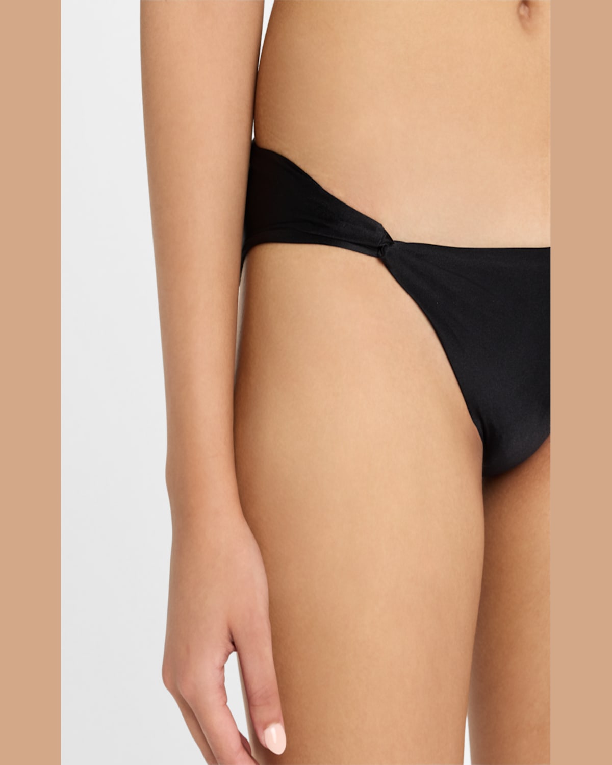 Lenny Niemeyer Loop Bikini Bottoms In Black
