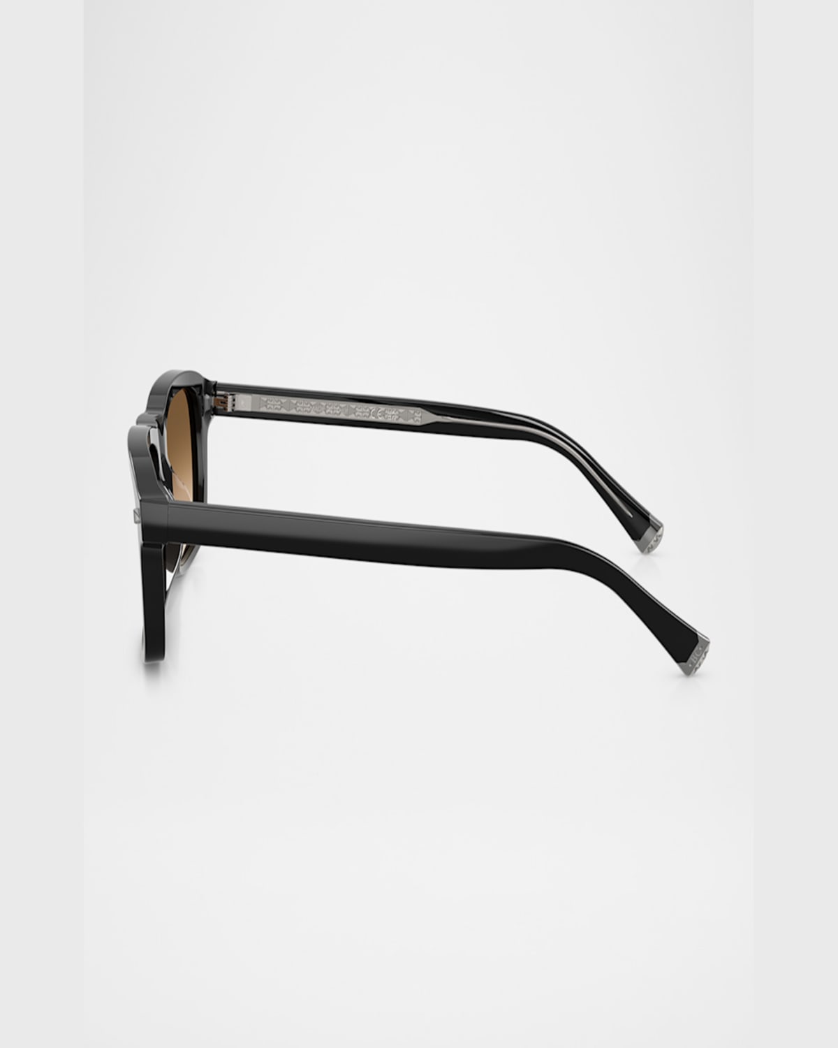 Brunello Cucinelli Square-frame Sunglasses In Black