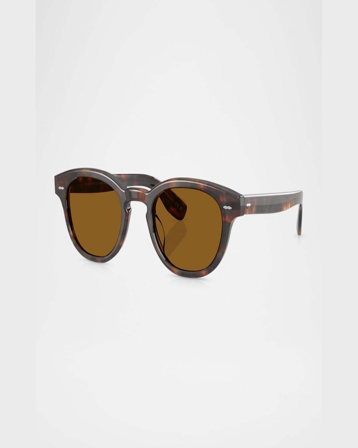 Oliver Peoples Men's Ov5413su Oval Tortoise Sunglasses