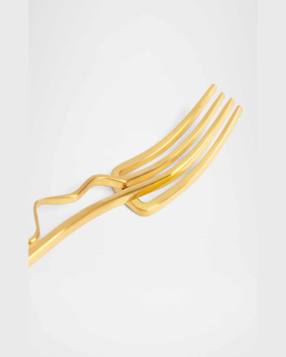 L'objet Spirale Cocktail Forks, Set Of 4 In Gold
