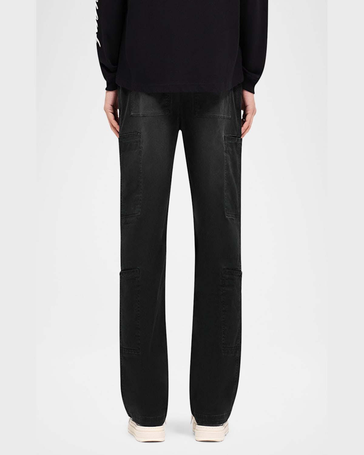 Represent Men's Season Cargo Pants In Jet Black