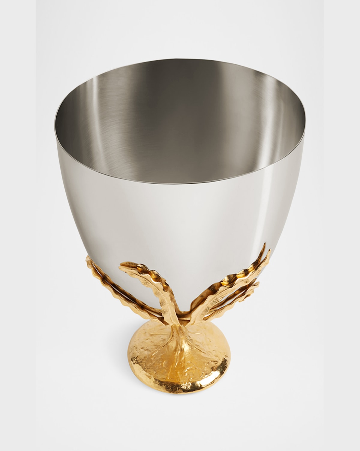 L'objet Fern Ice Bucket In Silver/gold