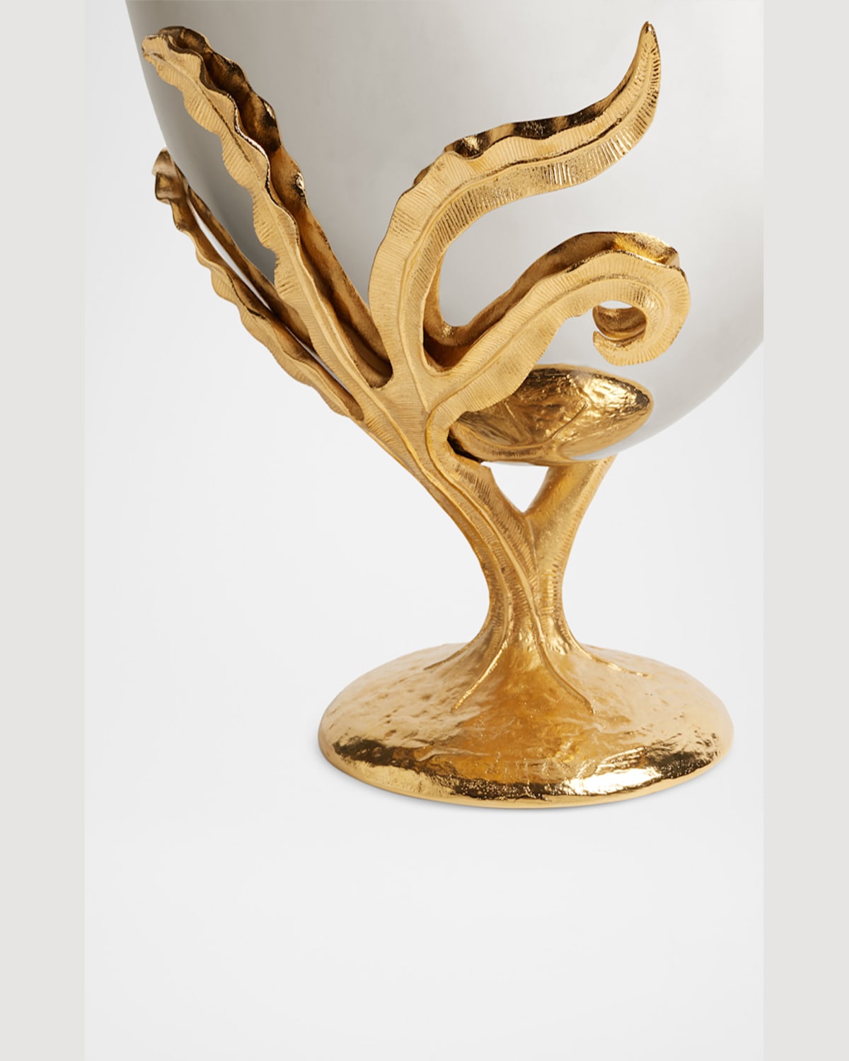 L'objet Fern Ice Bucket In Silver/gold