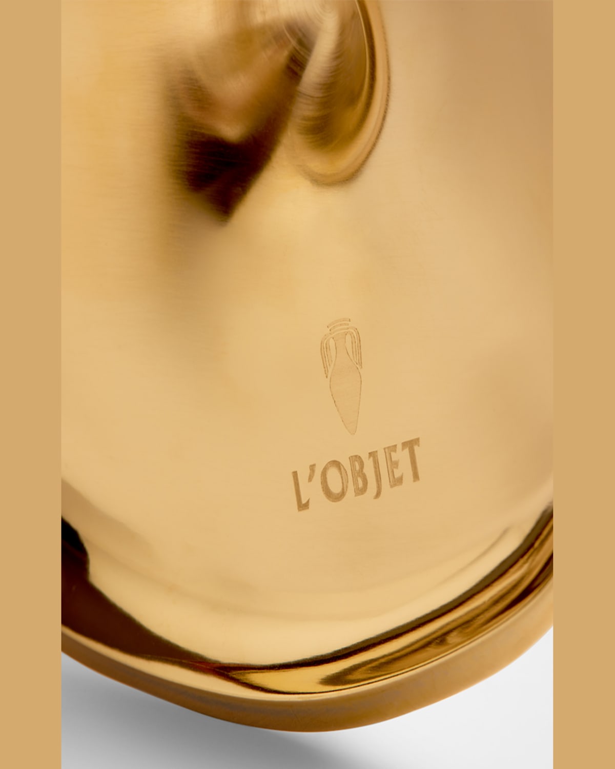 L'objet Fern Ice Bucket In Silver/gold