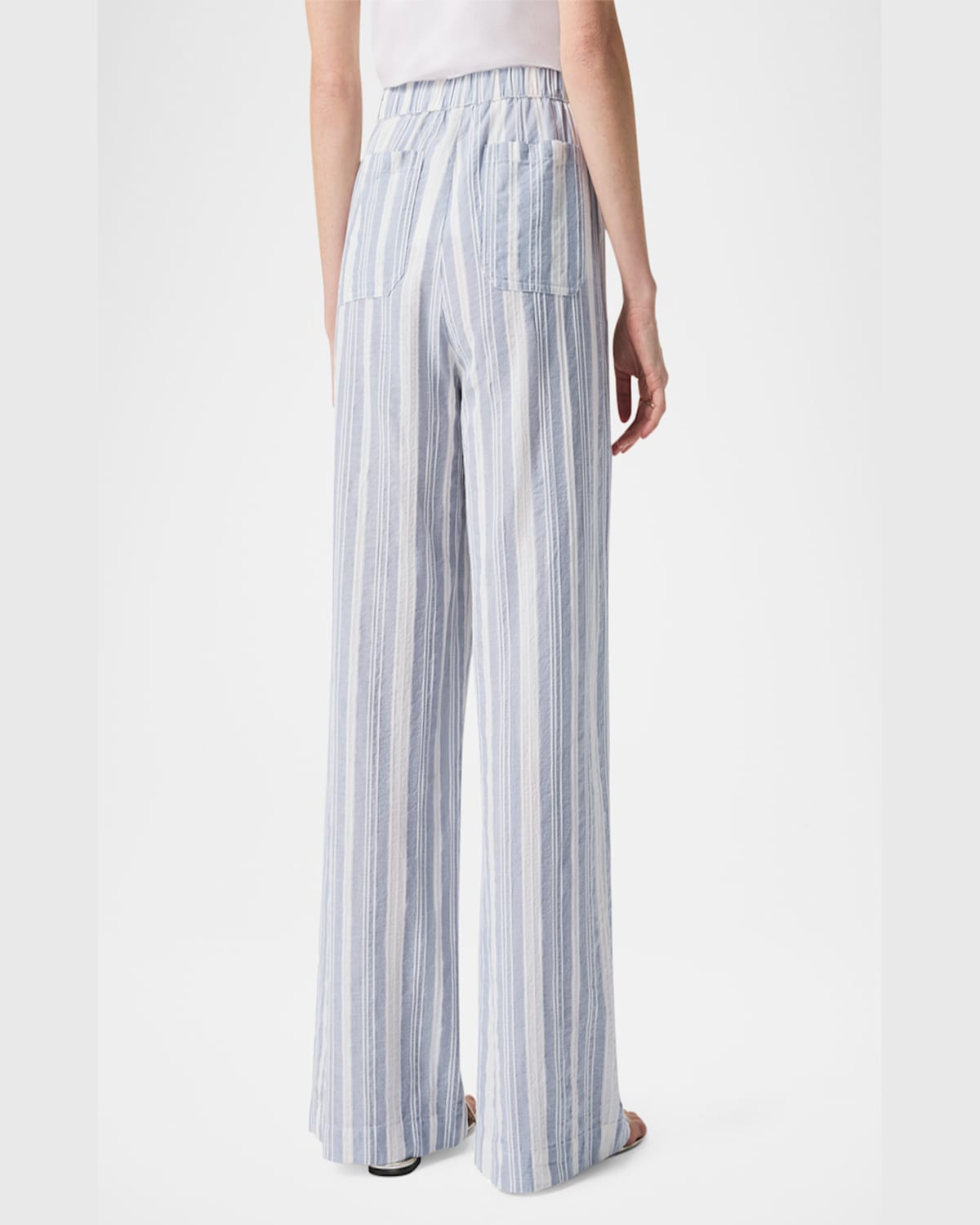 Splendid Reagan Linen-blend Pant In Whiteseaport