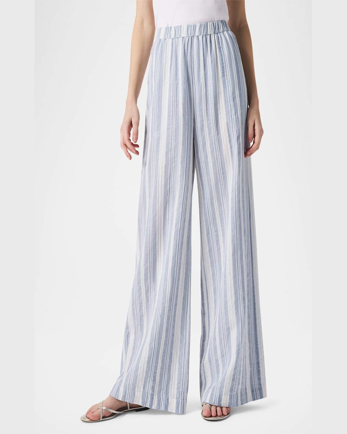 Splendid Reagan Linen-blend Pant In Whiteseaport