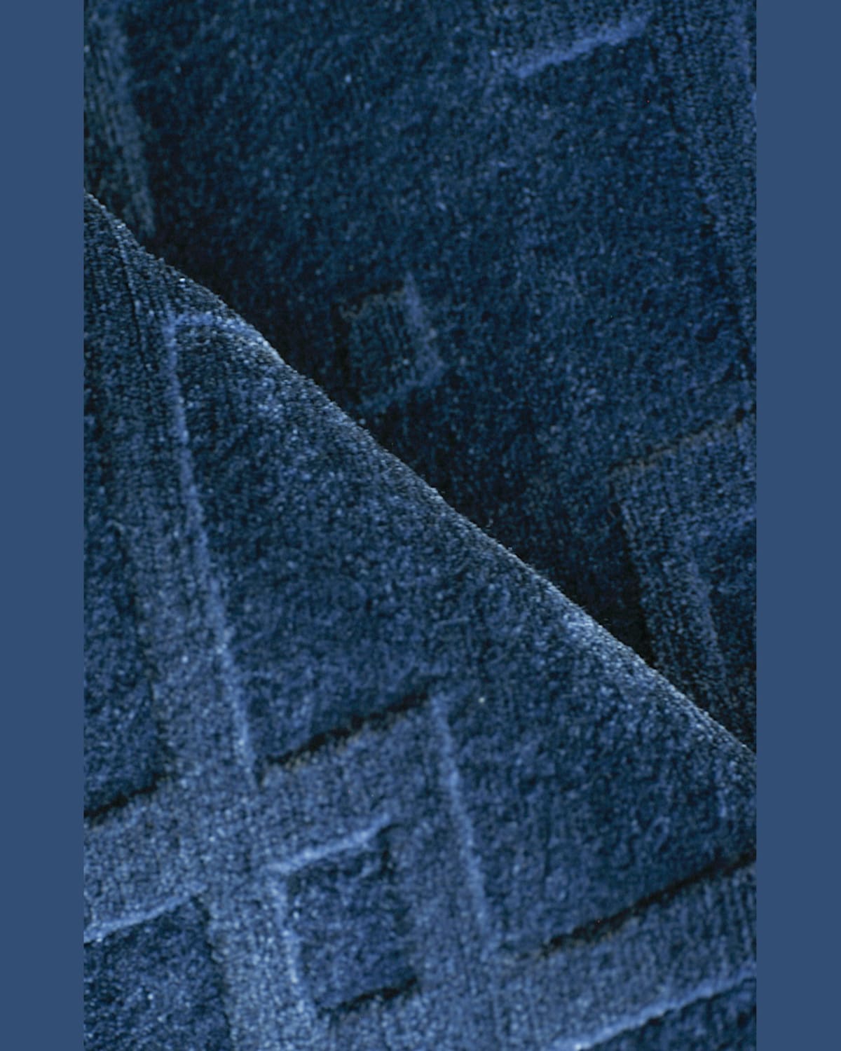 Exquisite Rugs Camora Hand-loomed Navy Rug, 9' X 12' In Navy