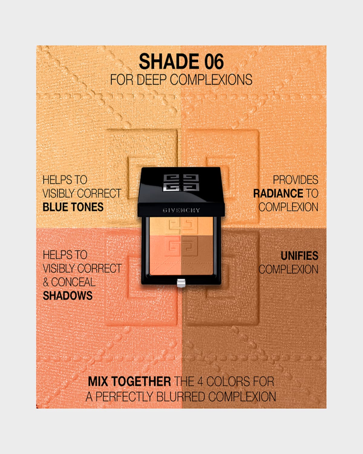 Givenchy Prisme Libre 4-color Pressed Powder In H06