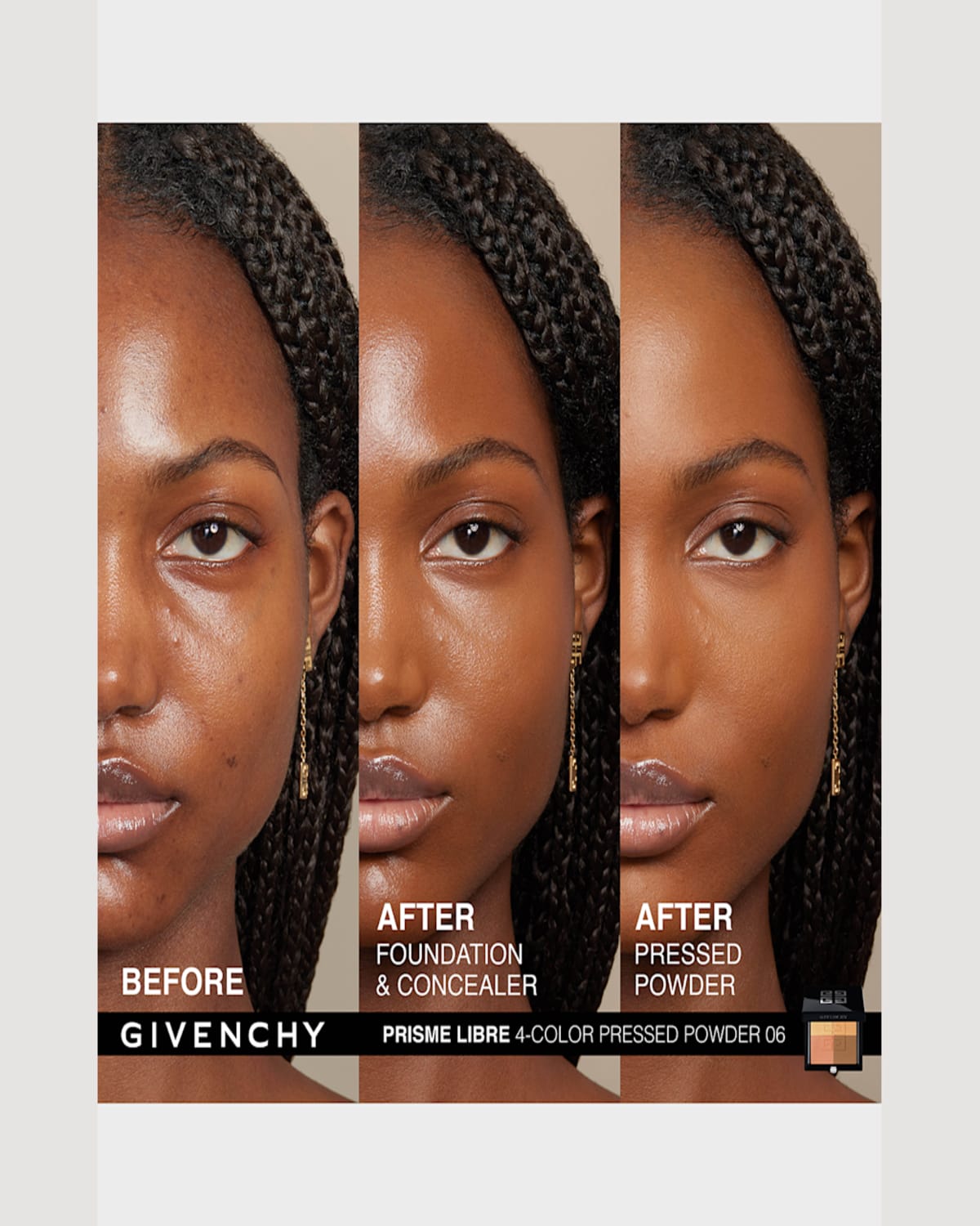 Givenchy Prisme Libre 4-color Pressed Powder In H06