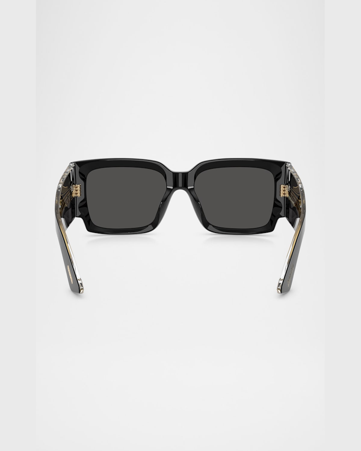 Khaite Ov5583su Acetate Pillow Sunglasses In Black