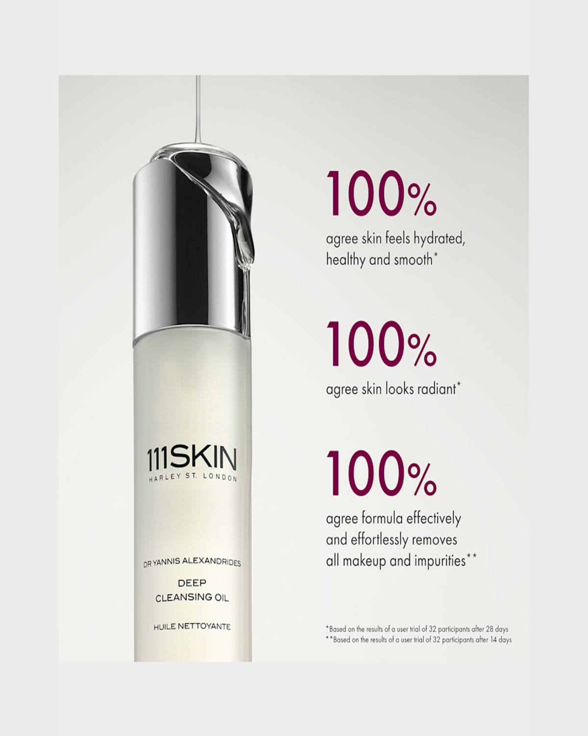 111skin Deep Cleansing Oil, 3.4 Oz.