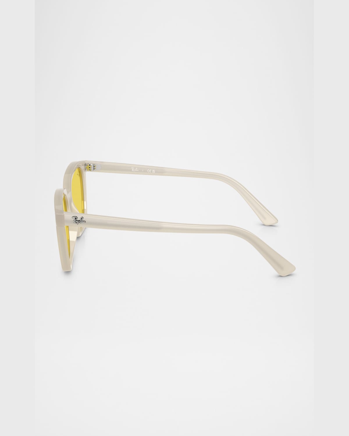 Shop Ray Ban Rb4456 Plastic Pillow Sunglasses In White