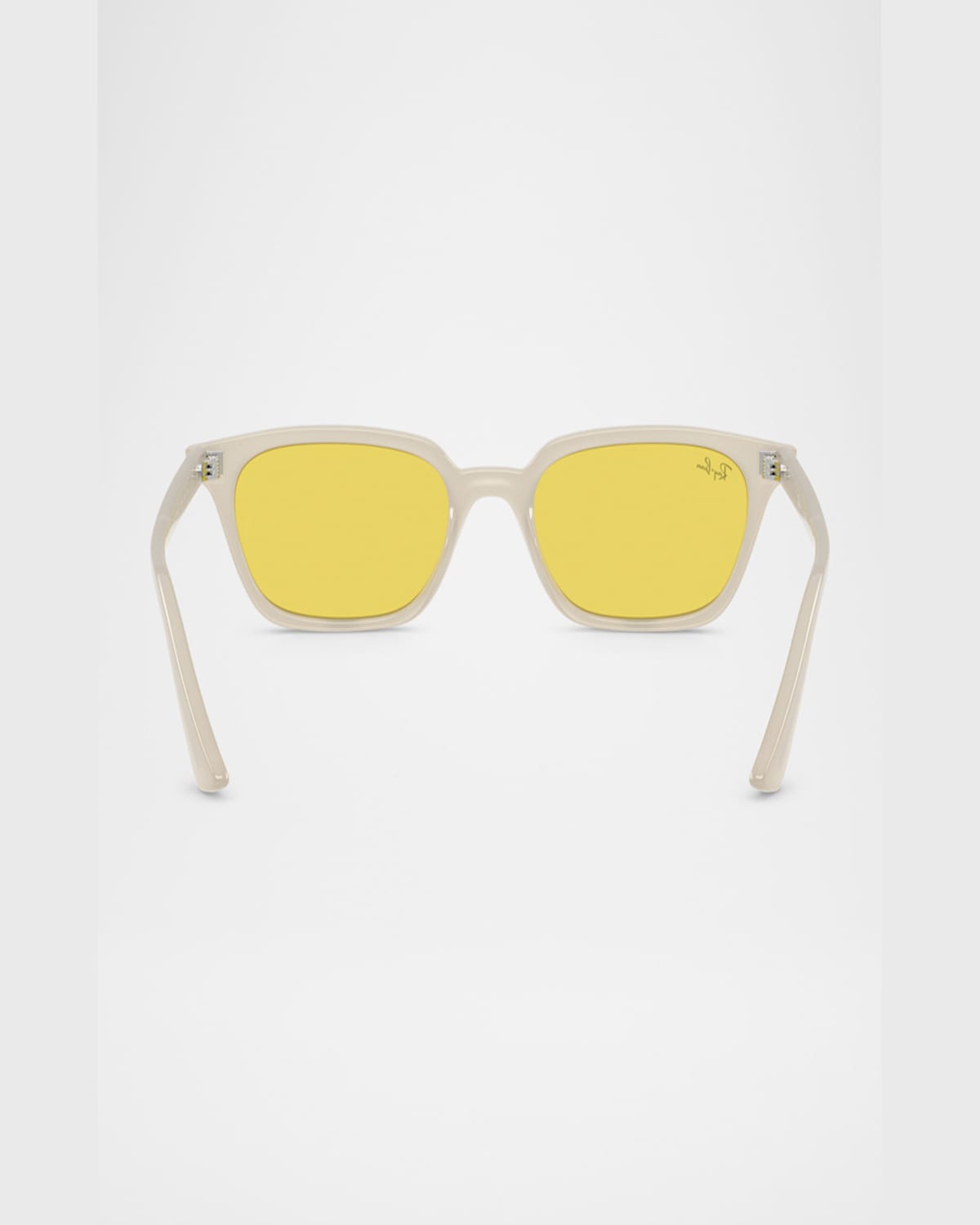 Shop Ray Ban Rb4456 Plastic Pillow Sunglasses In White