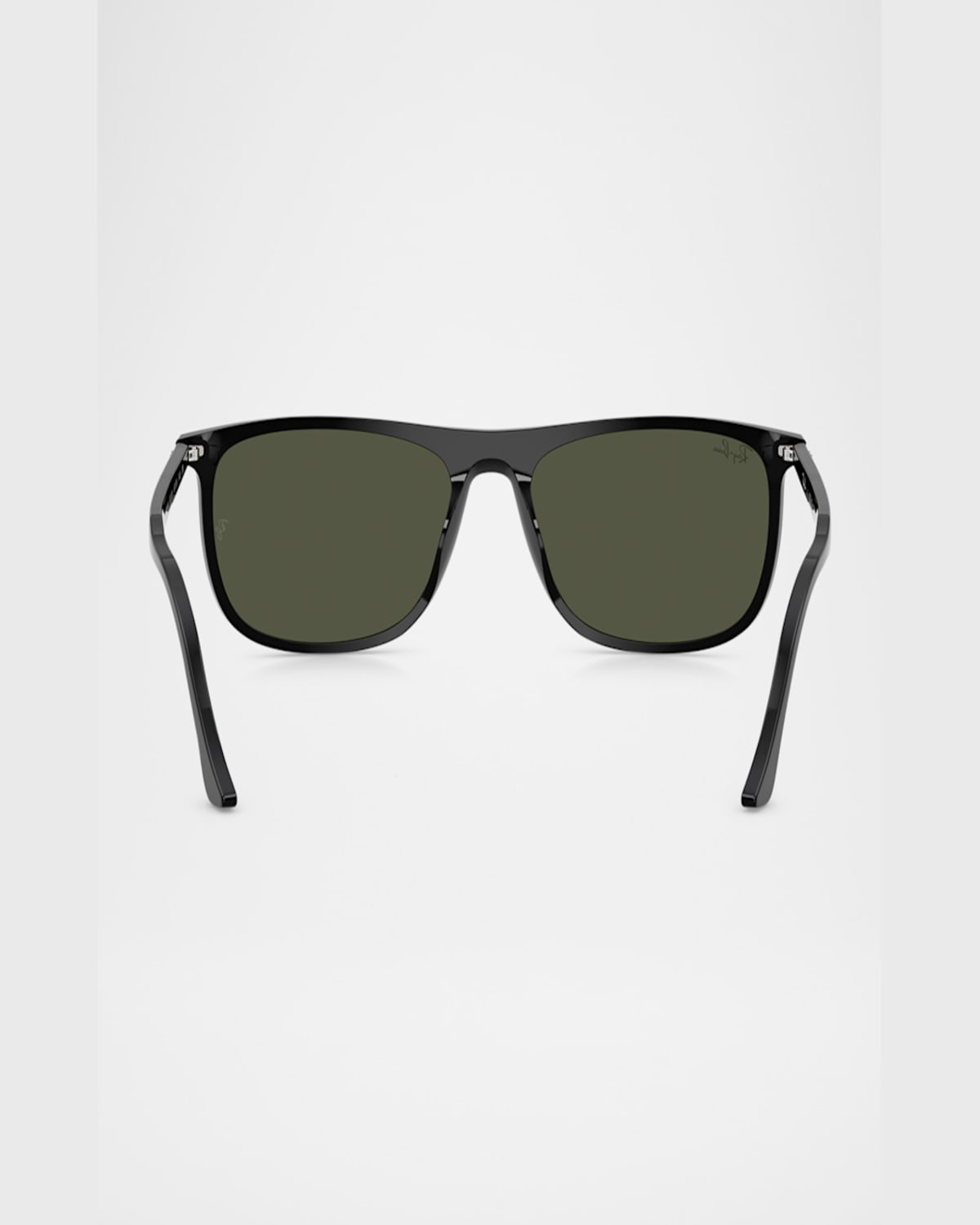 Ray Ban Men's Rb2216 Rectangular Sunglasses, 61mm In Black
