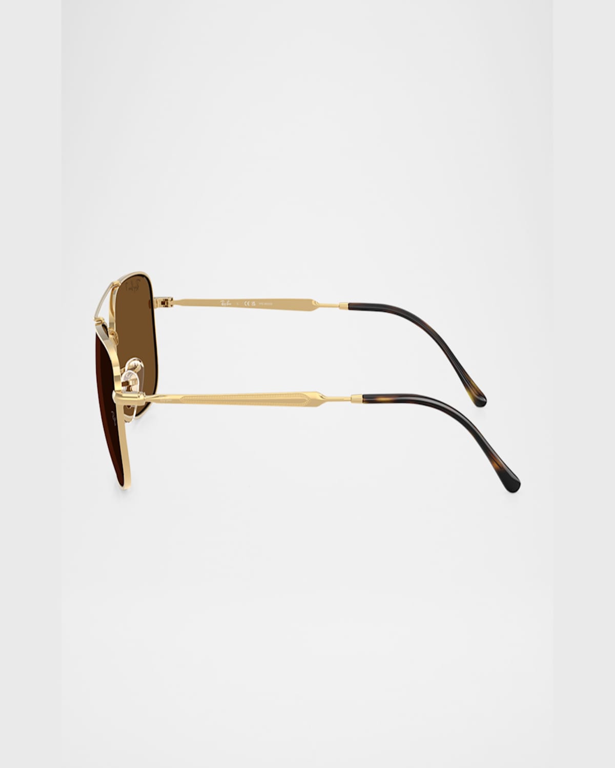 Ray Ban Ray-ban 62mm Polarized Rectangular Sunglasses In Arista