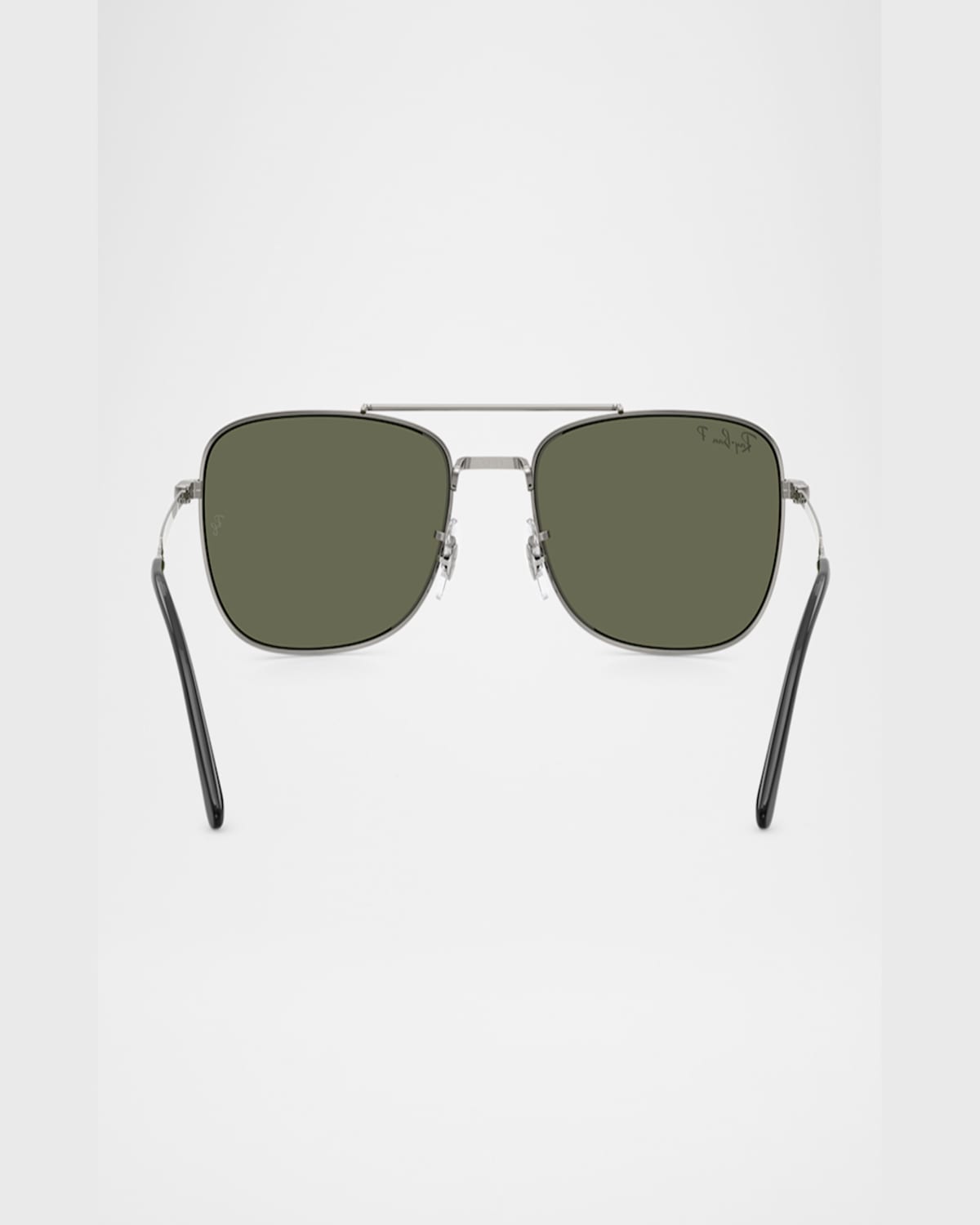 Ray Ban Men's Rb3755 Rectangular Sunglasses, 62mm In Gunmetal