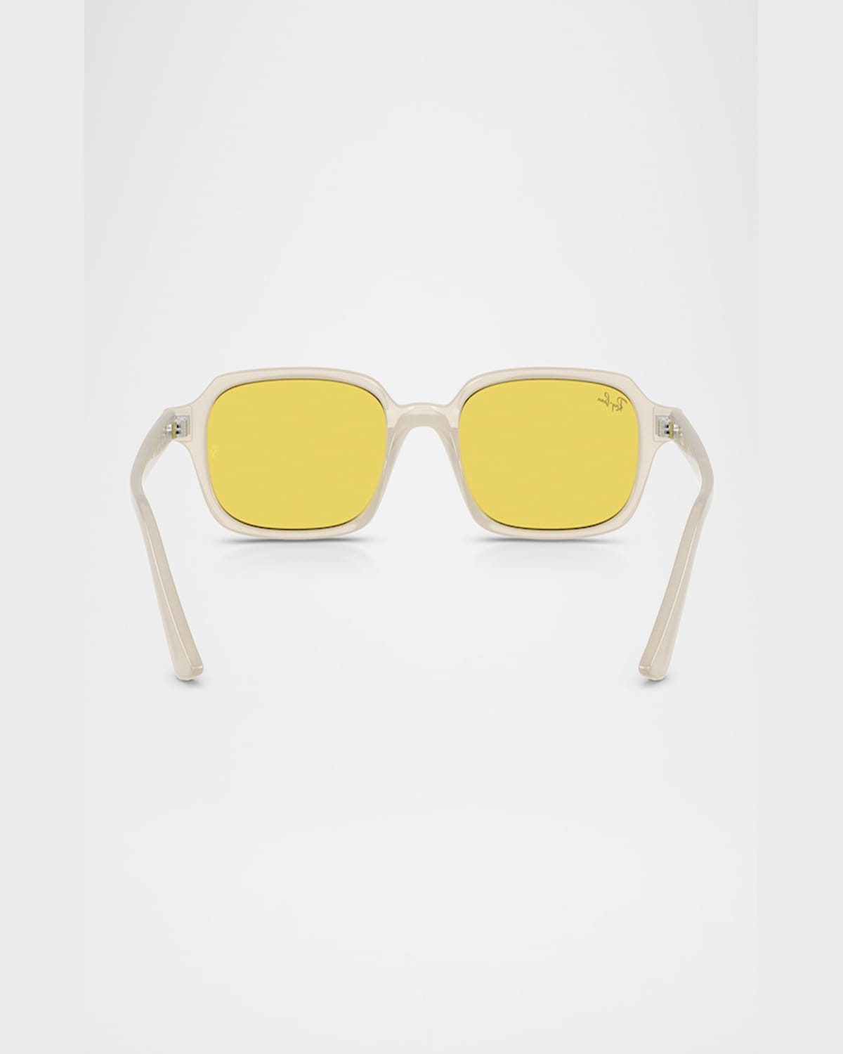 Ray Ban Ray-ban 52mm Mirrored Pillow Sunglasses In White