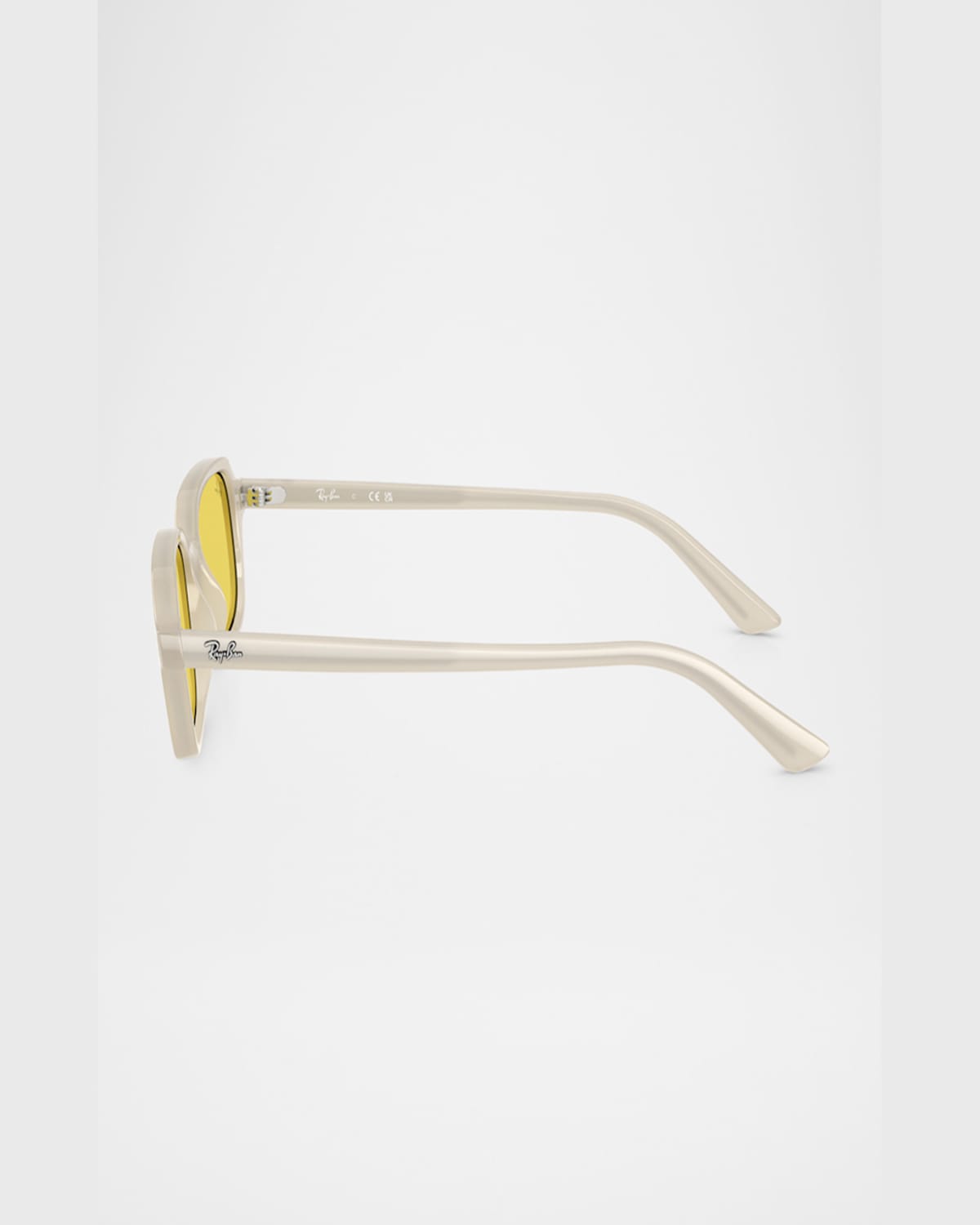 Ray Ban Ray-ban 52mm Mirrored Pillow Sunglasses In White