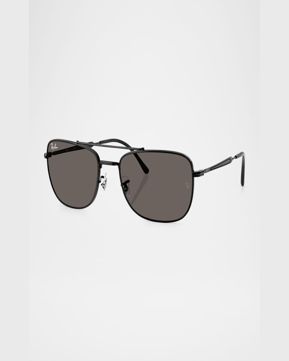 Ray Ban Men's Rb3755 Rectangular Sunglasses, 62mm In Black