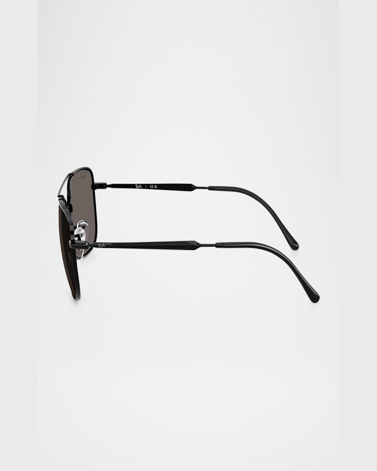 Ray Ban Men's Rb3755 Rectangular Sunglasses, 62mm In Black