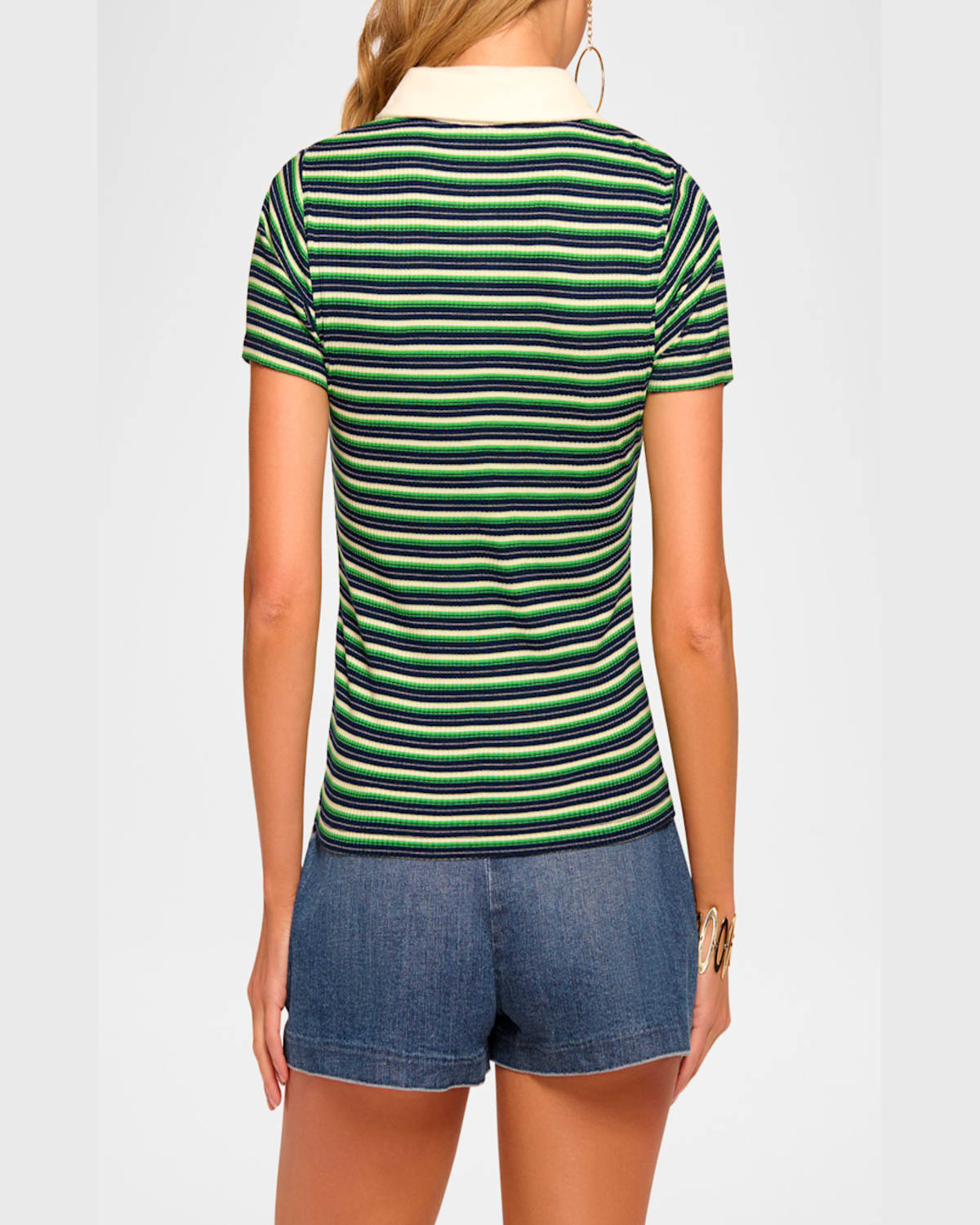 RAMY BROOK AVALON STRIPED POLO 