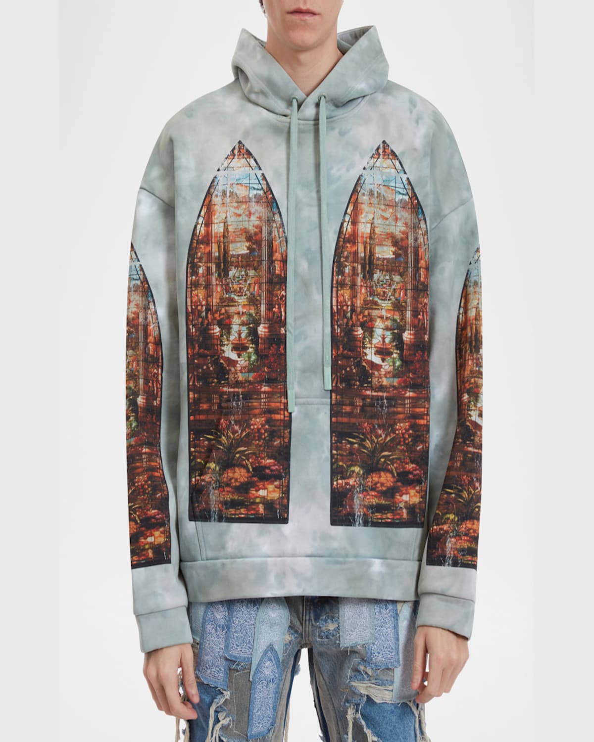 Who Decides War Eden Hooded Pullover In Sky