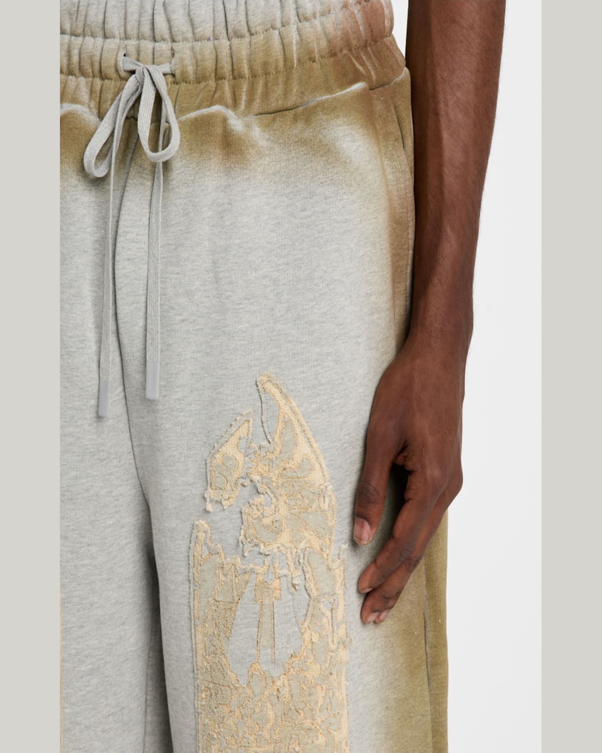 Who Decides War Gray Signature Mechanic Shorts In Vintage Grey