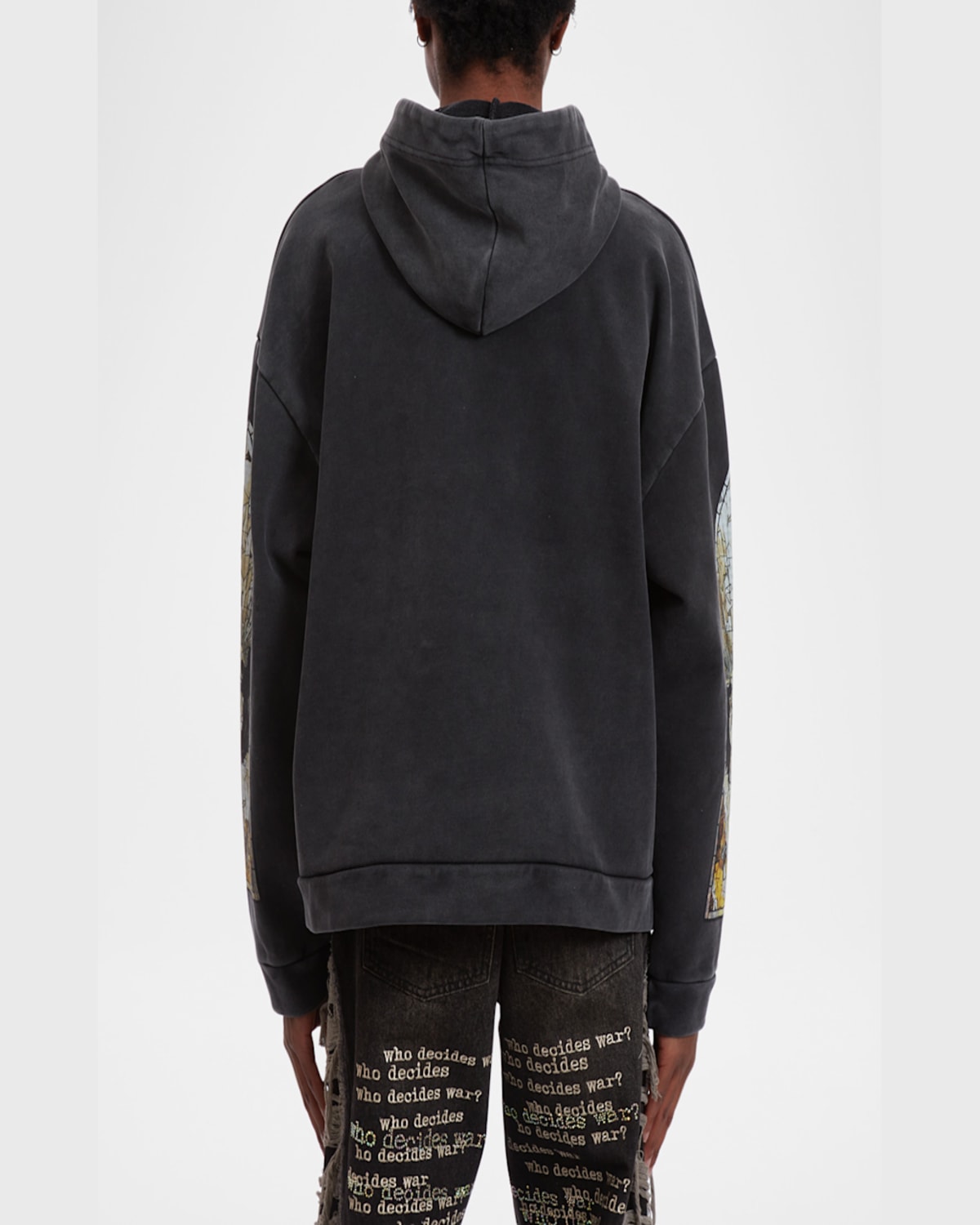 Who Decides War Matrimony Stained-glass Hoodie In Multi