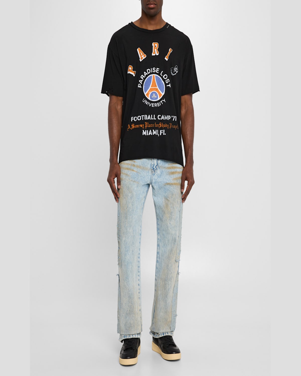 Who Decides War Blue Mechanic Signature Jeans In Denim