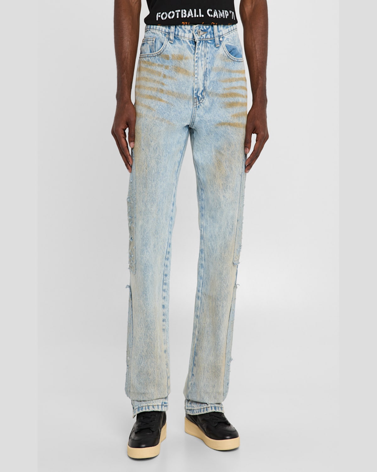 Who Decides War Blue Mechanic Signature Jeans In Denim
