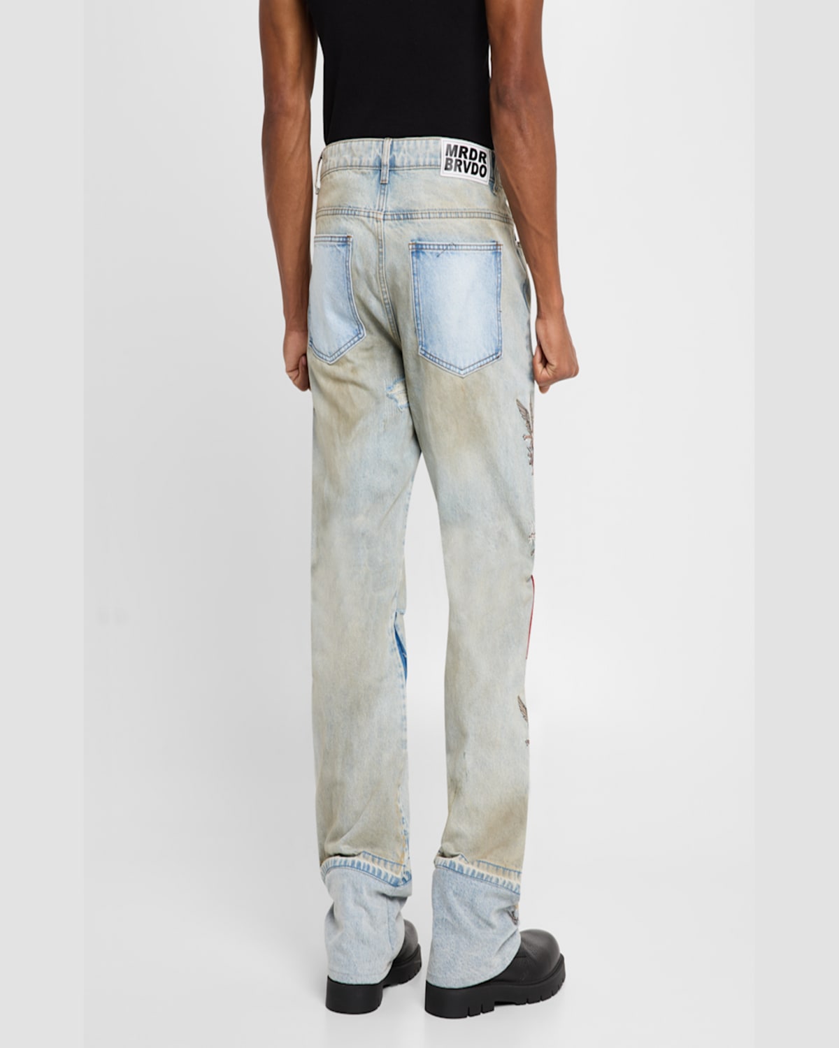 Who Decides War Blue Chaos Jeans In Multi