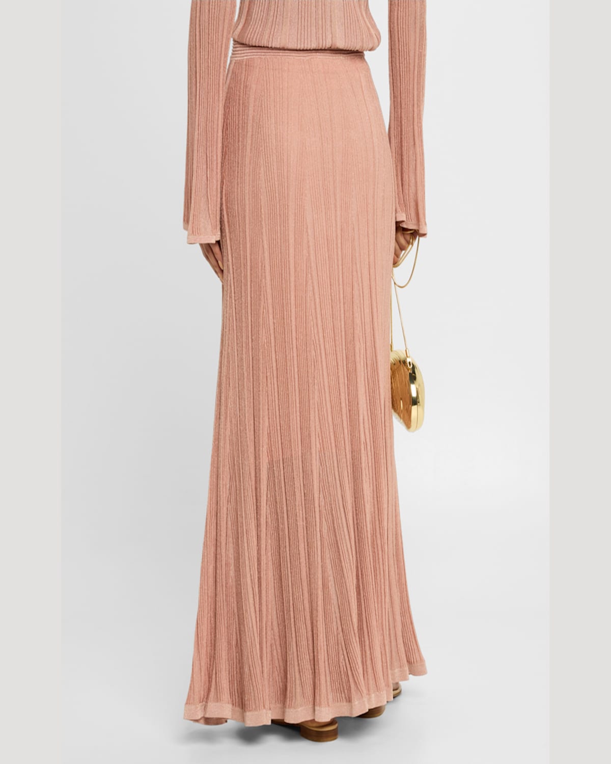 Zimmermann Lucky Metallic Maxi Skirt