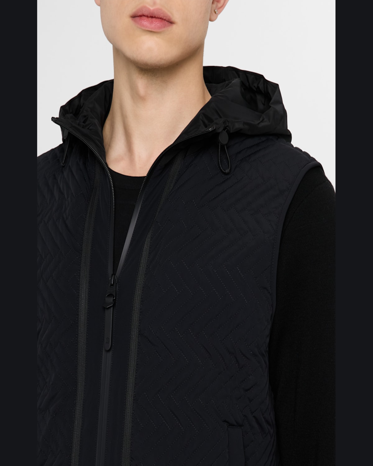 Mackage Men's Barrett 3-in-1 Hybrid Light Jacket In Black