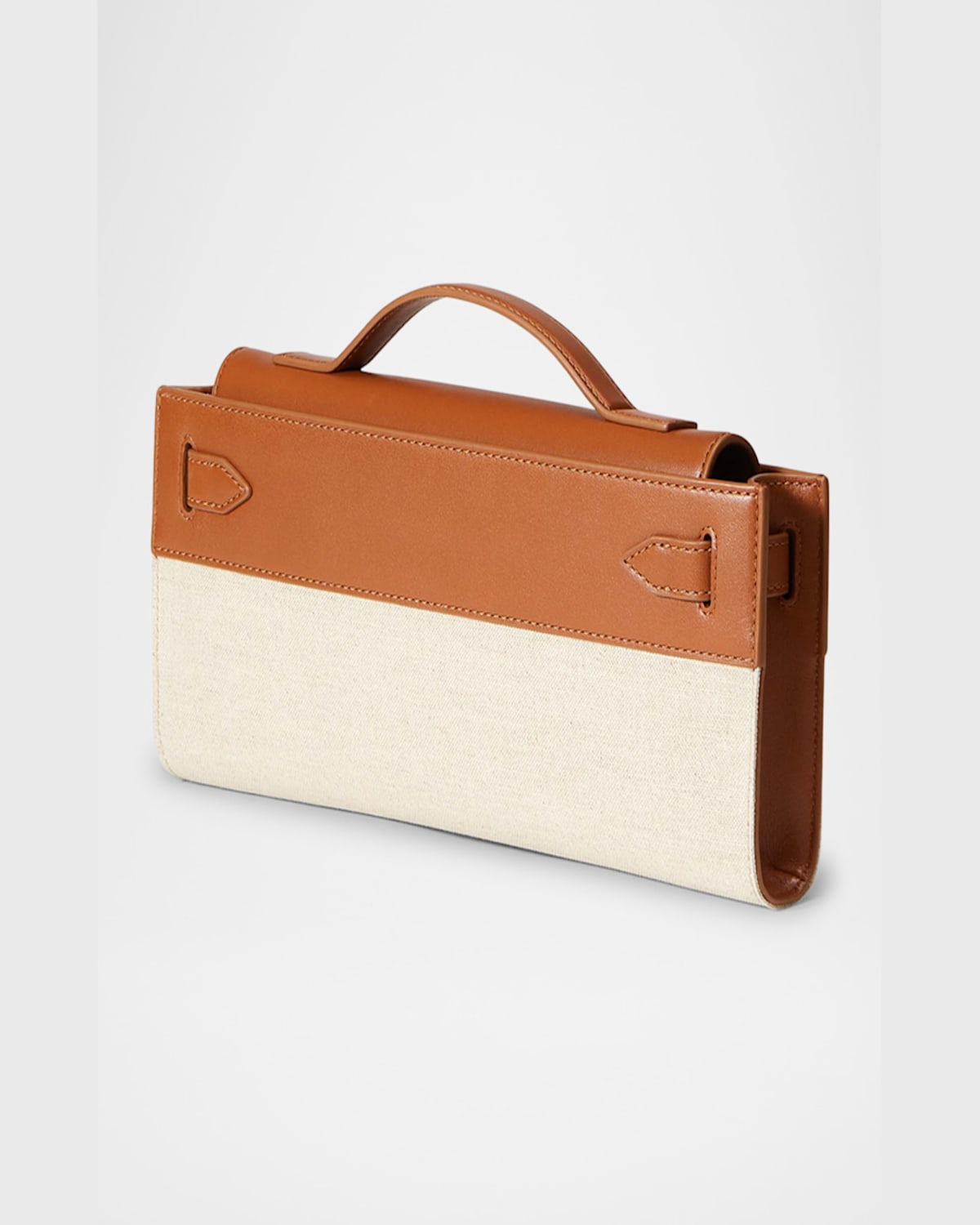 Veronica Beard Dash Clutch In Naturalhazel