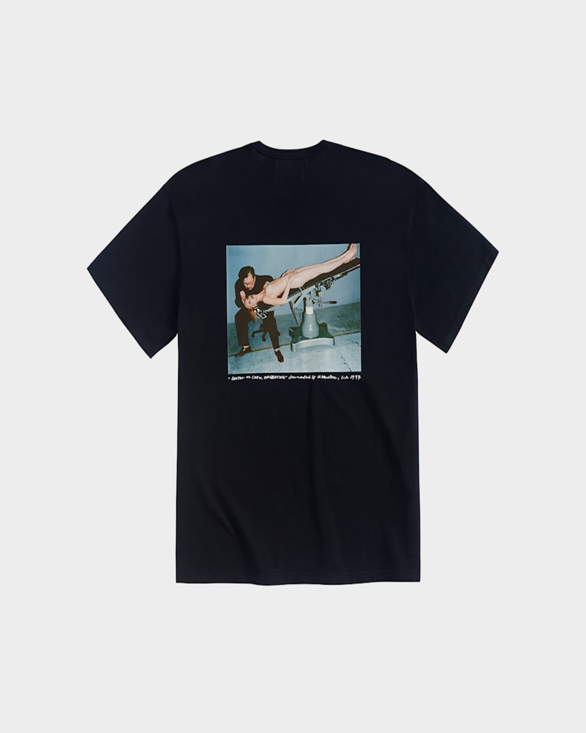 Mr Chow X Helmut Newton Men's Relaxed T-shirt In Black