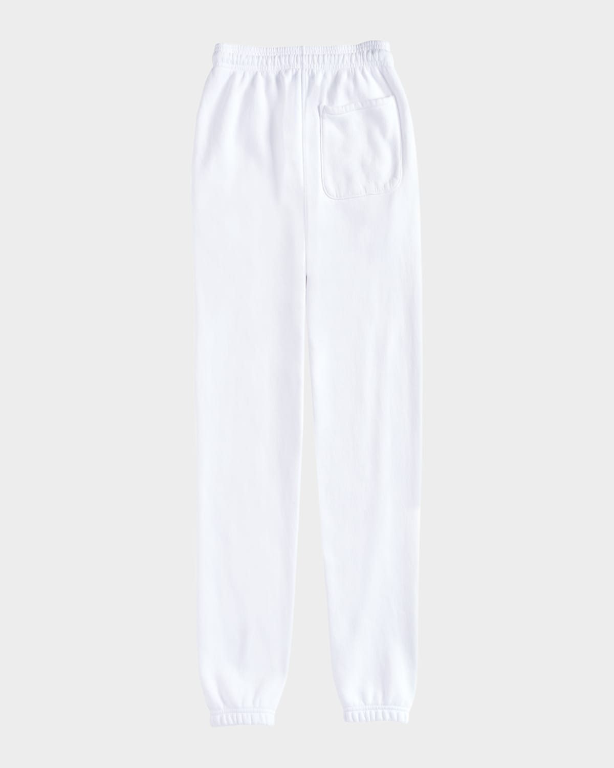 Mr Chow Unisex Relaxed Joggers In White