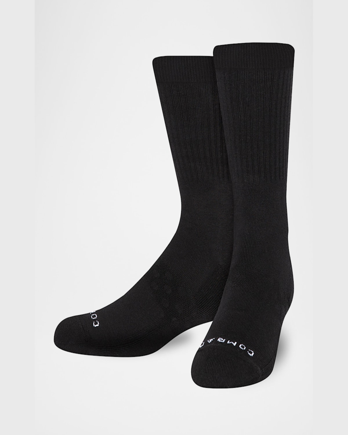 Comrad Men's 3-pack Cotton Crew Socks In Black